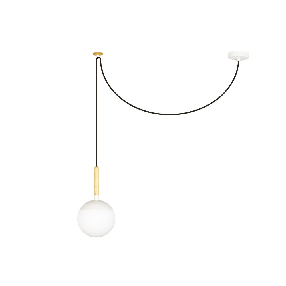 Faro Mine Colgante Blanco E27 40W 28375
