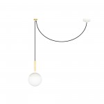 Faro Mine Colgante Blanco E27 40W 28375