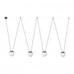 Faro Mine Space Gris Oscuro 4 Luces 28376-4L