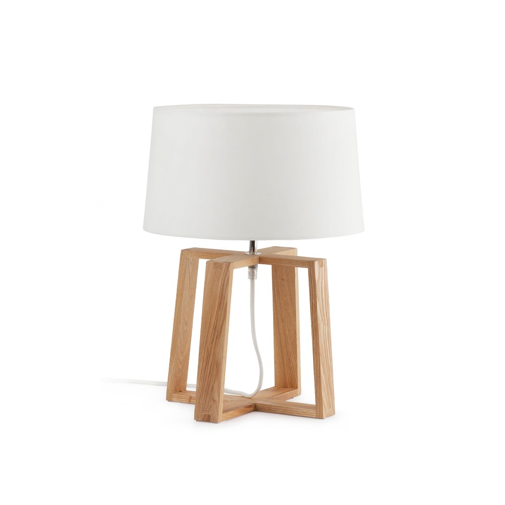 Faro Bliss Sobremesa Blanco 1Xe27 60W 28401