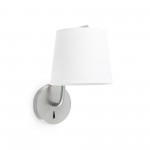 Faro Berni Aplique Niquel Mate E27 20W 29328