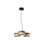 Faro Loop Colgante Fresno Led 3X6W 2700K 29397