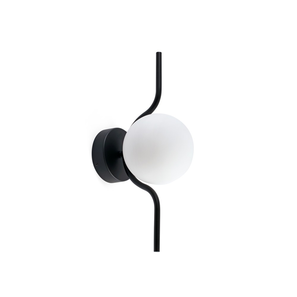 Faro Le Vita Aplique Negro Led 6W 2700K 29695