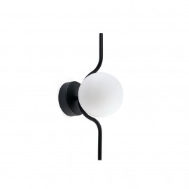 Faro Le Vita Aplique Negro Led 6W 2700K 29695