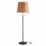 Faro Stood Pie Salon E27 Negro Madera Max 20W 29847