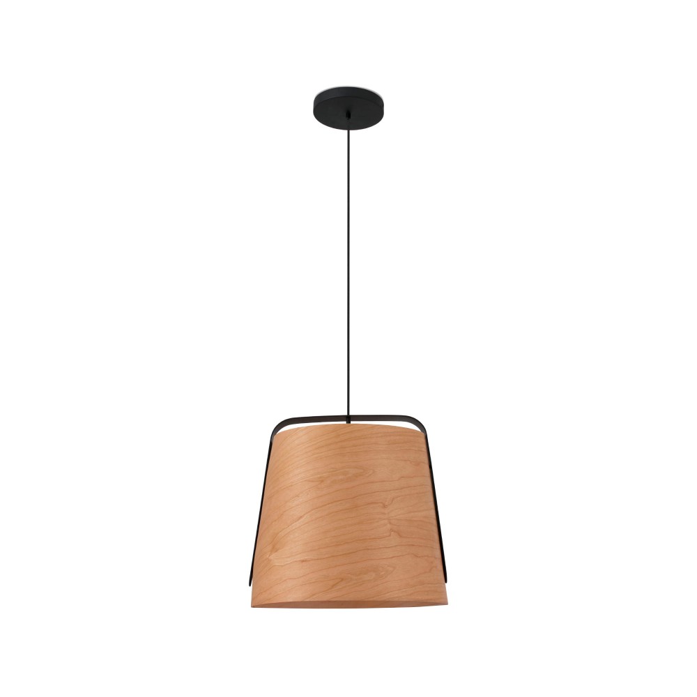 Faro Stood Colgante 1Xe27 Negro Madera Max 20W 29848