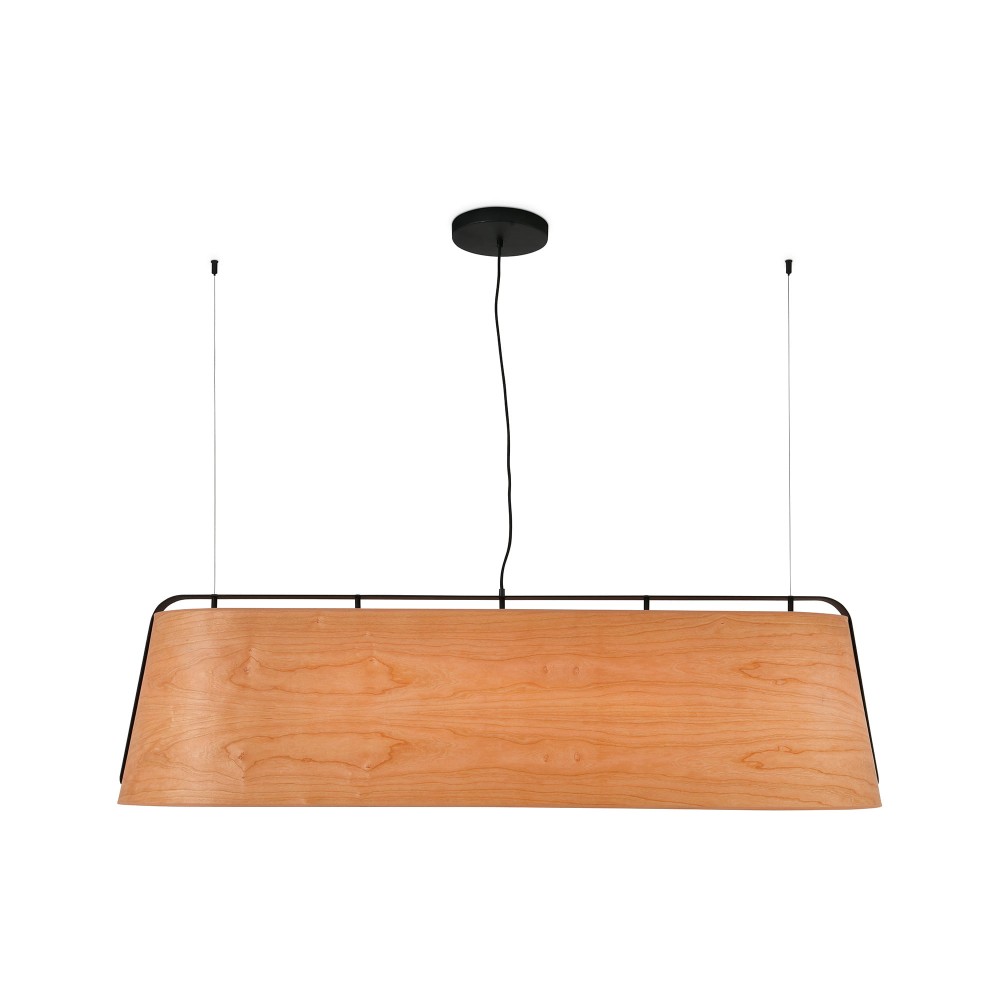 Faro Stood Colgante 5Xe27 Negro Madera Max 20W 29849