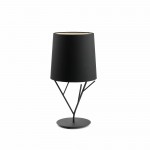 Faro Tree Sobremesa 1L E27 60W Negro 29866