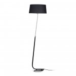 Faro Hotel Pie De Salon Negro 1L E27 20W 29948