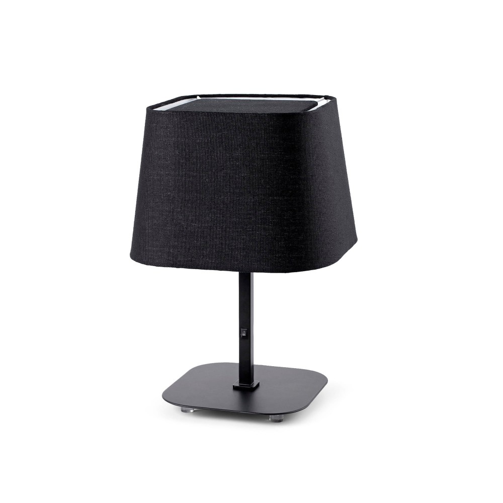 Faro Sweet Sobremesa Negro 1 E27 20W 29955