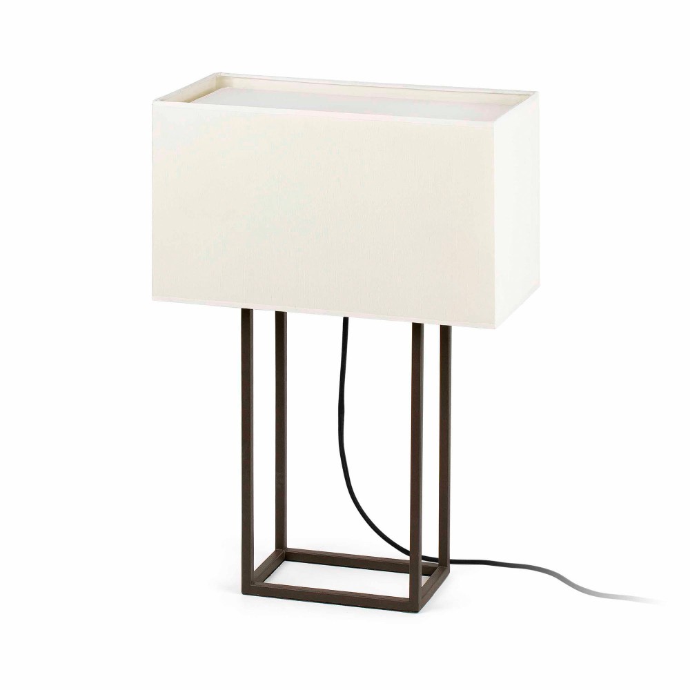 Faro Vesper Sobremesa Marron E27 20W 29985