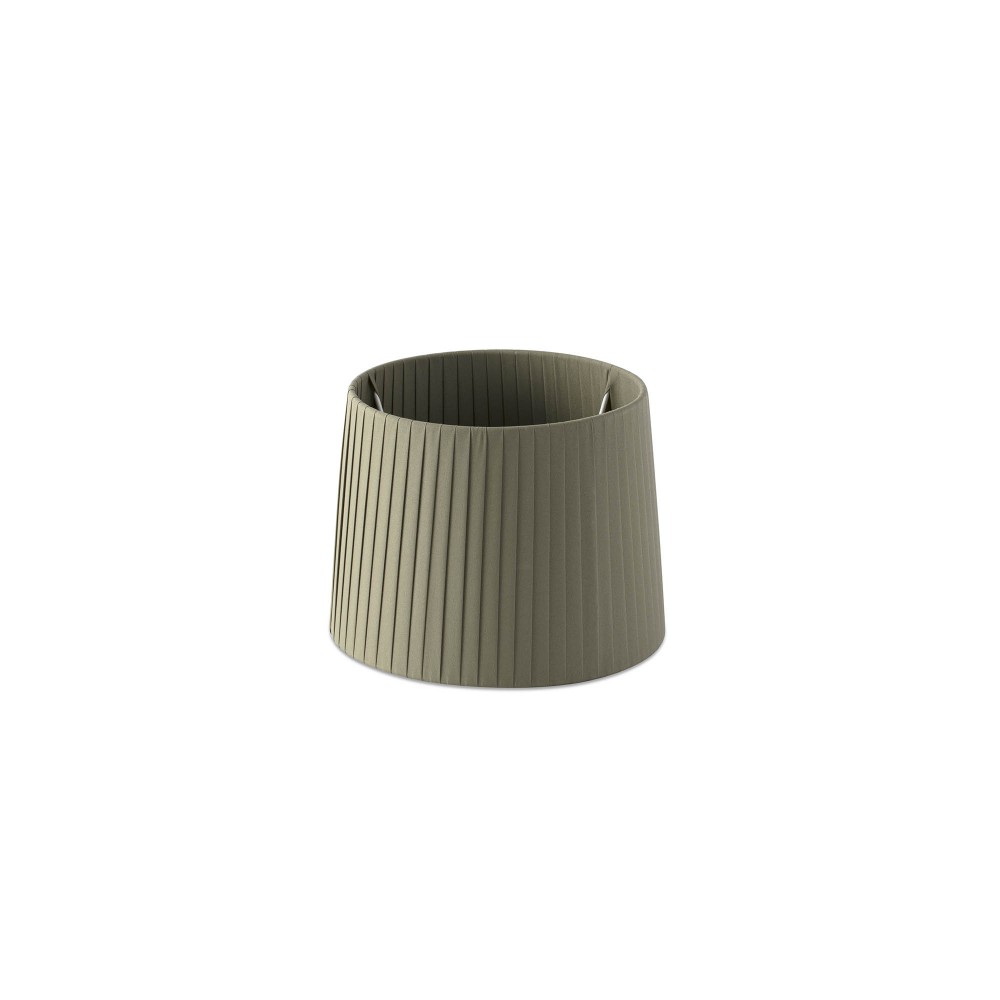 Faro Pantalla Encintada E27 ø215x160xø190 Verde Oliva 2P0617