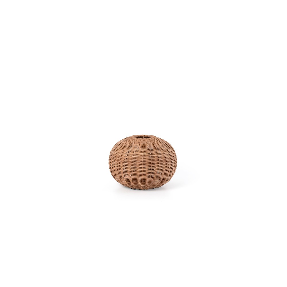 Faro Haka Pantalla E27 ø250x190 Rattan 2P0765