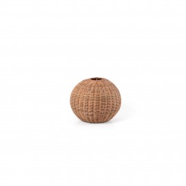 Faro Haka Pantalla E27 ø300x230 Rattan 2P0766