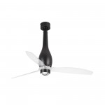 Faro Ventilador Eterfan ø1280 Mm Negro Mate Palas Trans 17W 3000K 32003-10