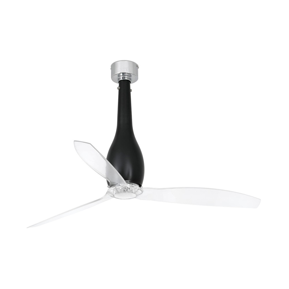 Faro Ventilador DC ETERFAN Negro Mate Transp 32003