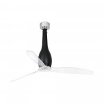 Faro Ventilador Eterfan M Ventilador Negro Mate-Transparente Wiz 32003Ww