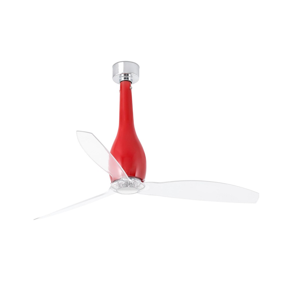Faro Ventilador Eterfan M Ventilador Rojo Brillo-Transparente Wiz 32005Ww