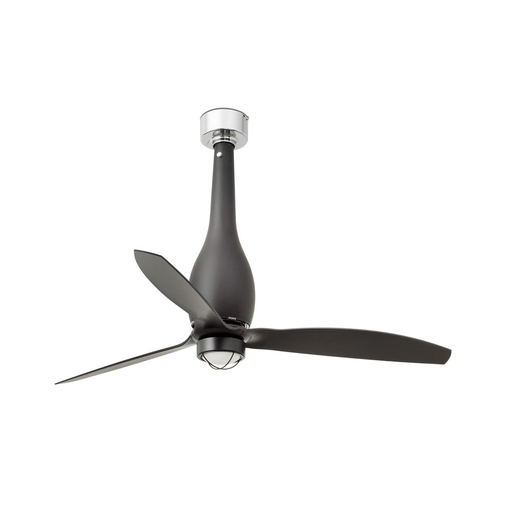 Faro Ventilador Eterfan M Led Ventilador Negro Mate-Negro Wiz 32006Ww-10
