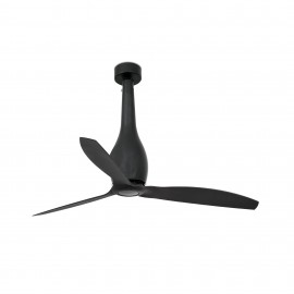 Faro Ventilador Eterfan M Ventilador Negro Mate Wiz 32006Ww