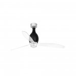 Faro Ventilador Minieterfan ø1280Mm Negro Brillo 17W 3000K 32026-10