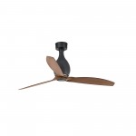 Faro Ventilador DC MINI ETERFAN Negro Mate Madera 32028