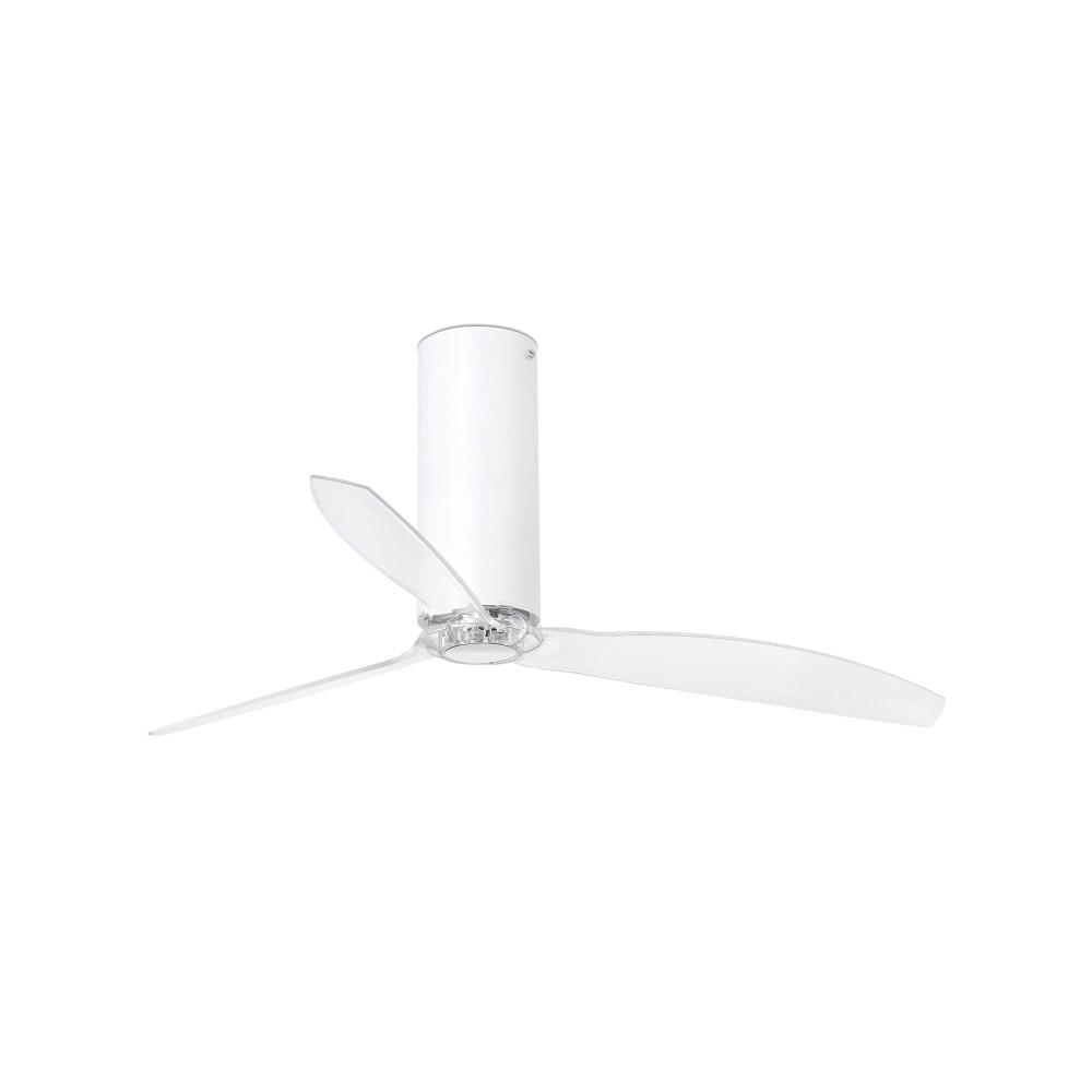 Faro Ventilador Tube Fan M Ventilador Blanco Brillo-Transparente Wiz 32033Ww