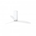 Faro Ventilador DC TUBE FAN Blanco Mate Transp 32034
