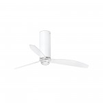 Faro Ventilador Tube Fan ø1280 Mm Blanco Mate 3 Palas 17W 3000K 32034-9