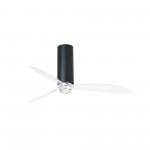 Faro Ventilador Tube Fan M Led Ventilador Negro Mate-Transparente Wiz 32036Ww-10