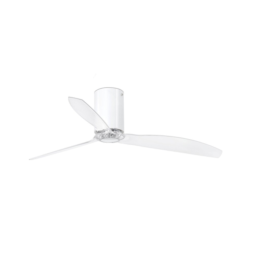 Faro Ventilador Mini Tube Fan M Ventilador Blanco Brillo-Transparente Wiz 32038Ww