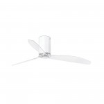 Faro Ventilador Mini Tube Fan M Ventilador Blanco Brillo-Transparente Wiz 32038Ww