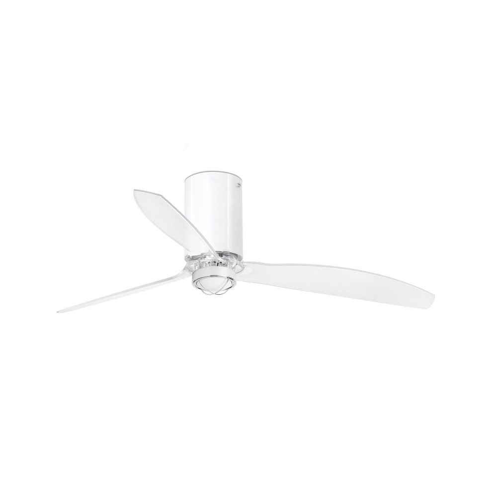 Faro Ventilador Mini Tube Fan M Led Ventilador Blanco Brillo-Transparente Wiz 32038Ww-9