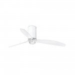Faro Ventilador Mini Tube Fan M Led Ventilador Blanco Brillo-Transparente Wiz 32038Ww-9