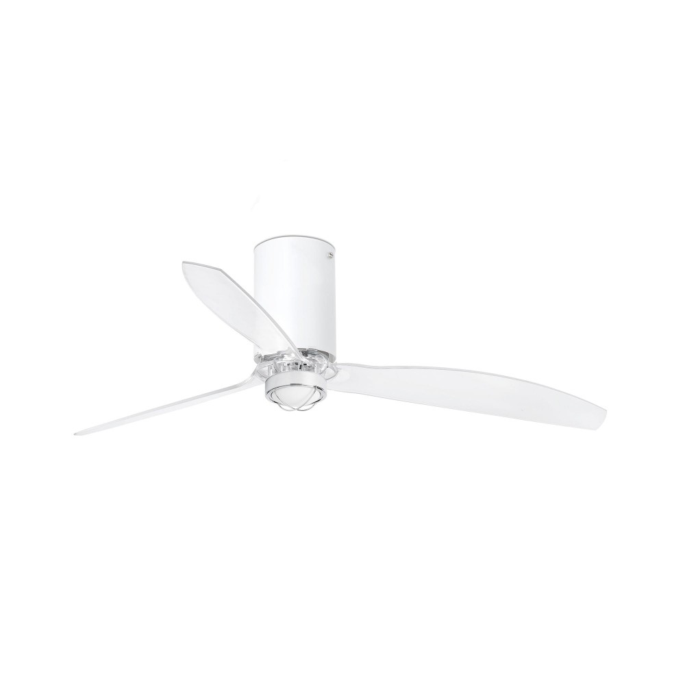Faro Ventilador Mini Tube Fan M Led Ventilador Blanco Mate-Transparente Wiz 32039Ww-9
