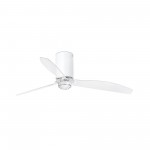 Faro Ventilador Mini Tube Fan M Led Ventilador Blanco Mate-Transparente Wiz 32039Ww-9