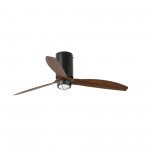 Faro Ventilador Mini Tube Fan M Led Ventilador Negro Mate-Nogal Wiz 32042Ww-10