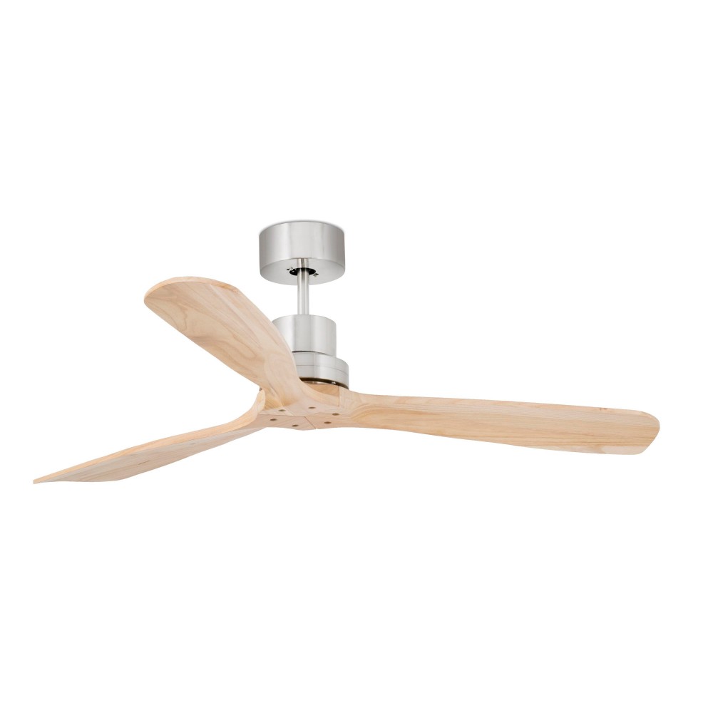 Faro Ventilador Lantau L Ventilador Niquel Mate-Pino Wiz 33373Dcww
