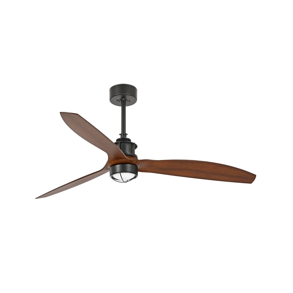 Faro Ventilador Just Fan M Led Ventilador Negro-Nogal Wiz 33395Ww-10