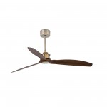 Faro Ventilador DC JUST FAN LED Cuero 33398