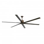 Faro Ventilador Andros ø213Cm Marron 6 Palas 33462A