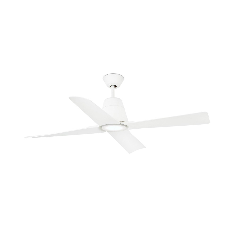 Faro Ventilador Typhoon ø130 Dc Blanco 4 Palas 19W 3000K 33480-14
