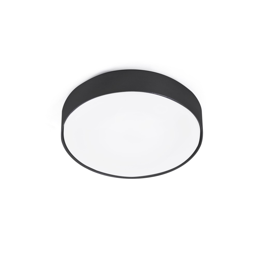 Faro Kit De Luz Negro Ac Led 16w Ip44 3000k Winche33481