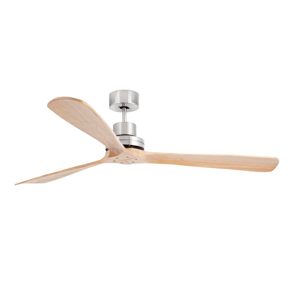 Faro Ventilador Lantau-G Dc ø1680 Mm Dc Niquel Mate 3 Palas Pino 33504DC