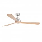 Faro Ventilador Lantau-G Dc ø1680 Mm Dc Niquel Mate 3 Palas Pino 33504DC