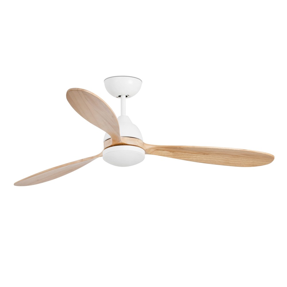 Faro Ventilador Poros L Led Ventilador Blanco Wiz 33524Ww