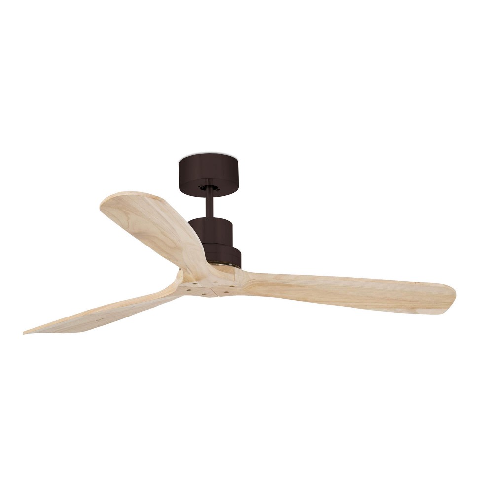 Faro Ventilador Lantau Dc  Ø 1320mm  Marron 3 Palas Pino
