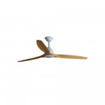 Faro Ventilador Alo L Ventilador Blanco-Madera Wiz Cct 33727Dcww