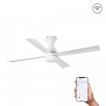 Faro Ventilador Fraser Xl Led Ventilador Blanco Wiz 33756Ww