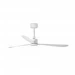 Faro Ventilador Amelia Ø1320mm Blanco 3 Palas Blancas